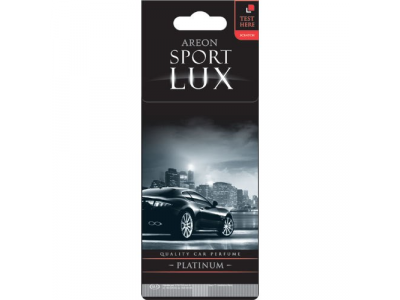 Ароматизатор воздуха подвесной AREON "LUX SPORT" PLATINUM от AREON Ароматизатор воздуха подвесной AREON "LUX SPORT" PLATINUM