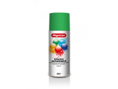 Краска "Зеленый лист" (265г) RAL 6032, 280 MagicLine от MAGICLINE Краска "Зеленый лист" (265г) RAL 6032, 280 MagicLine