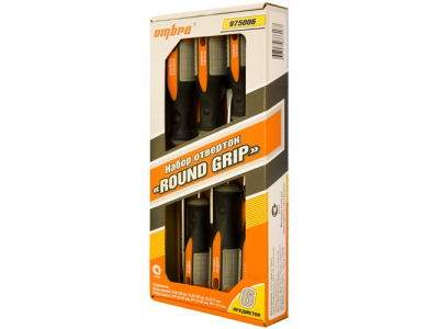 Набор отверток ROUND GRIP 6 пр., Ombra 975006 от OMBRA Набор отверток ROUND GRIP 6 пр., Ombra 975006