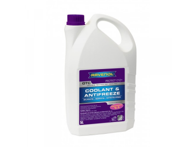 Антифриз концентрат лила RAVENOL OTC Organic Technology Concentrate ( 5л)