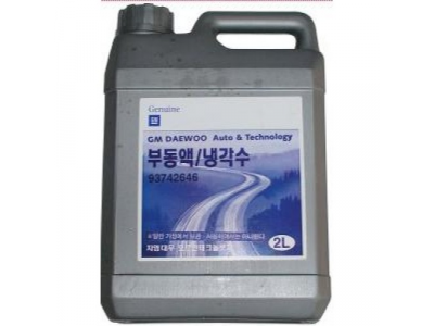 GM COOLANT (4л) антифриз концентрированный синий от GENERAL MOTORS GM COOLANT (4л) антифриз концентрированный синий