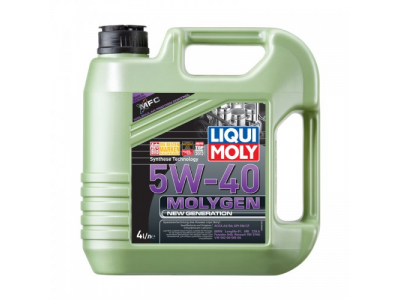 НС-синтетическое моторное масло Molygen New Generation 5W-40 от LIQUI MOLY НС-синтетическое моторное масло Molygen New Generation 5W-40