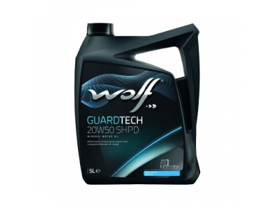 Моторное масло WOLF GUARDTECH 20W50 SHPD 5L от WOLF Моторное масло WOLF GUARDTECH 20W50 SHPD 5L