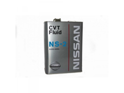 NISSAN CVT NS-2 (4л) масло трасмиссионное для вариаторов от NISSAN NISSAN CVT NS-2 (4л) масло трасмиссионное для вариаторов