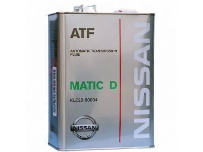 NISSAN ATF D (4л) масло трасмиссионное для АКПП от NISSAN NISSAN ATF D (4л) масло трасмиссионное для АКПП
