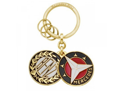 Брелок Mercedes-Benz Key Ring, Sindelfingen, Gold, Brass, артикул B66041523 от Mercedes Брелок Mercedes-Benz Key Ring, Sindelfingen, Gold, Brass, артикул B66041523