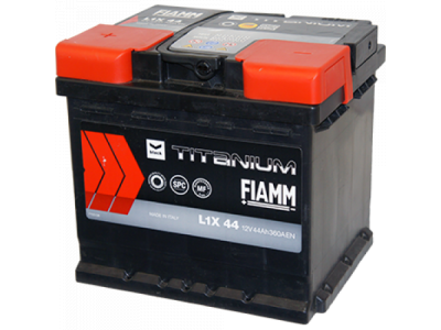 Аккумулятор 6ст - 44 (Fiamm) серия Titanium Black - пп от FIAMM Аккумулятор 6ст - 44 (Fiamm) серия Titanium Black - пп
