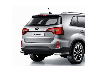 Защита задняя уголки d76, Kia Sorento 2013-, KSOR.76.1649 от SOUZ96 Защита задняя уголки d76, Kia Sorento 2013-, KSOR.76.1649